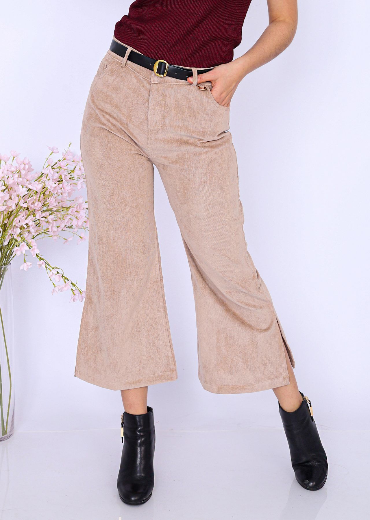 pantalon corduroy beige 1.1
