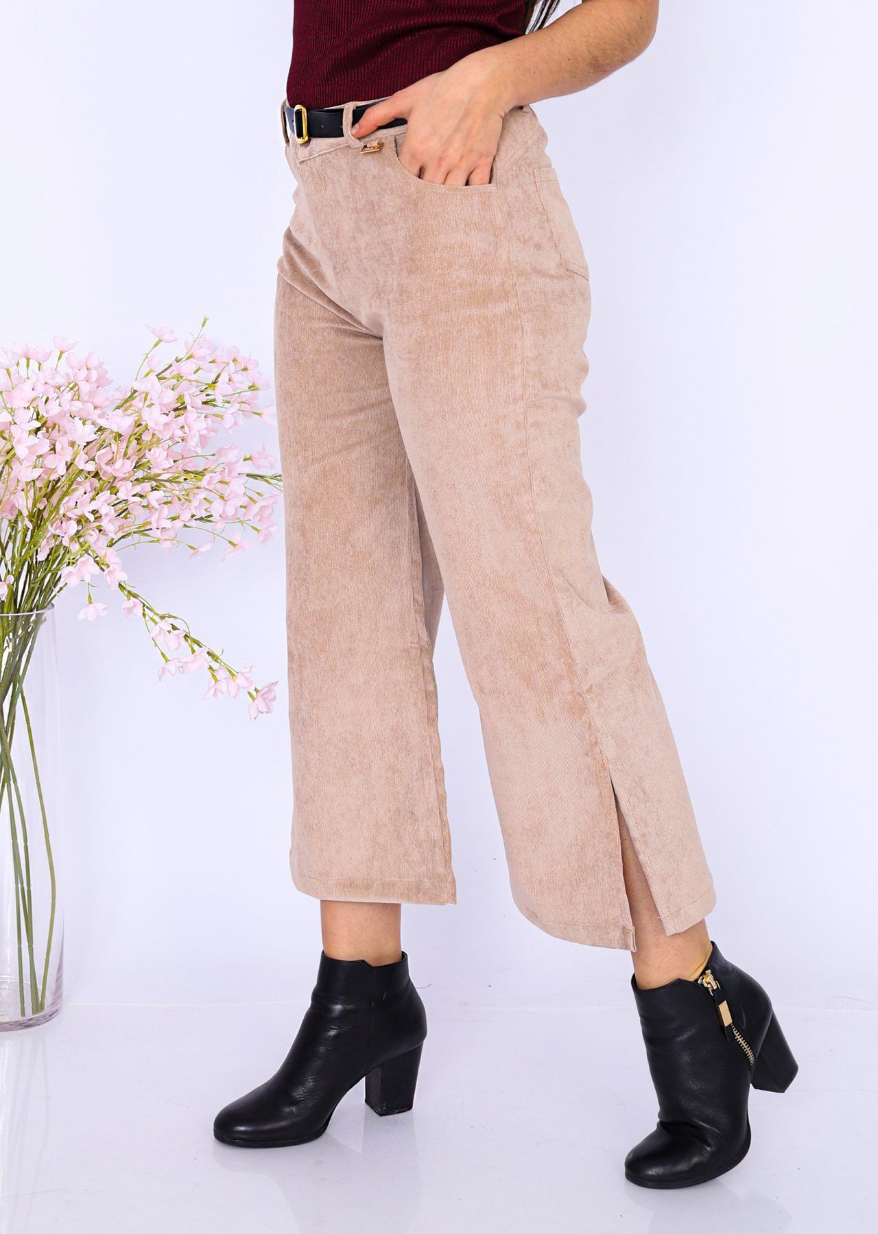 pantalon corduroy beige 2.0