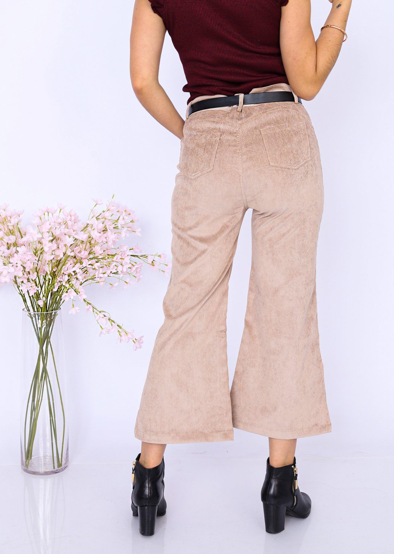 pantalon corduroy beige 3.0