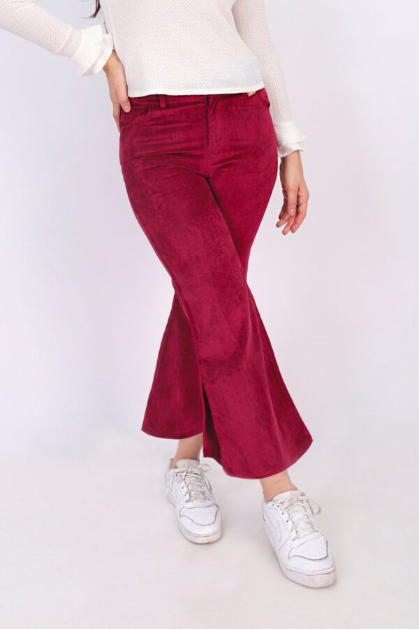 pantalon corduroy guinda retoque 1