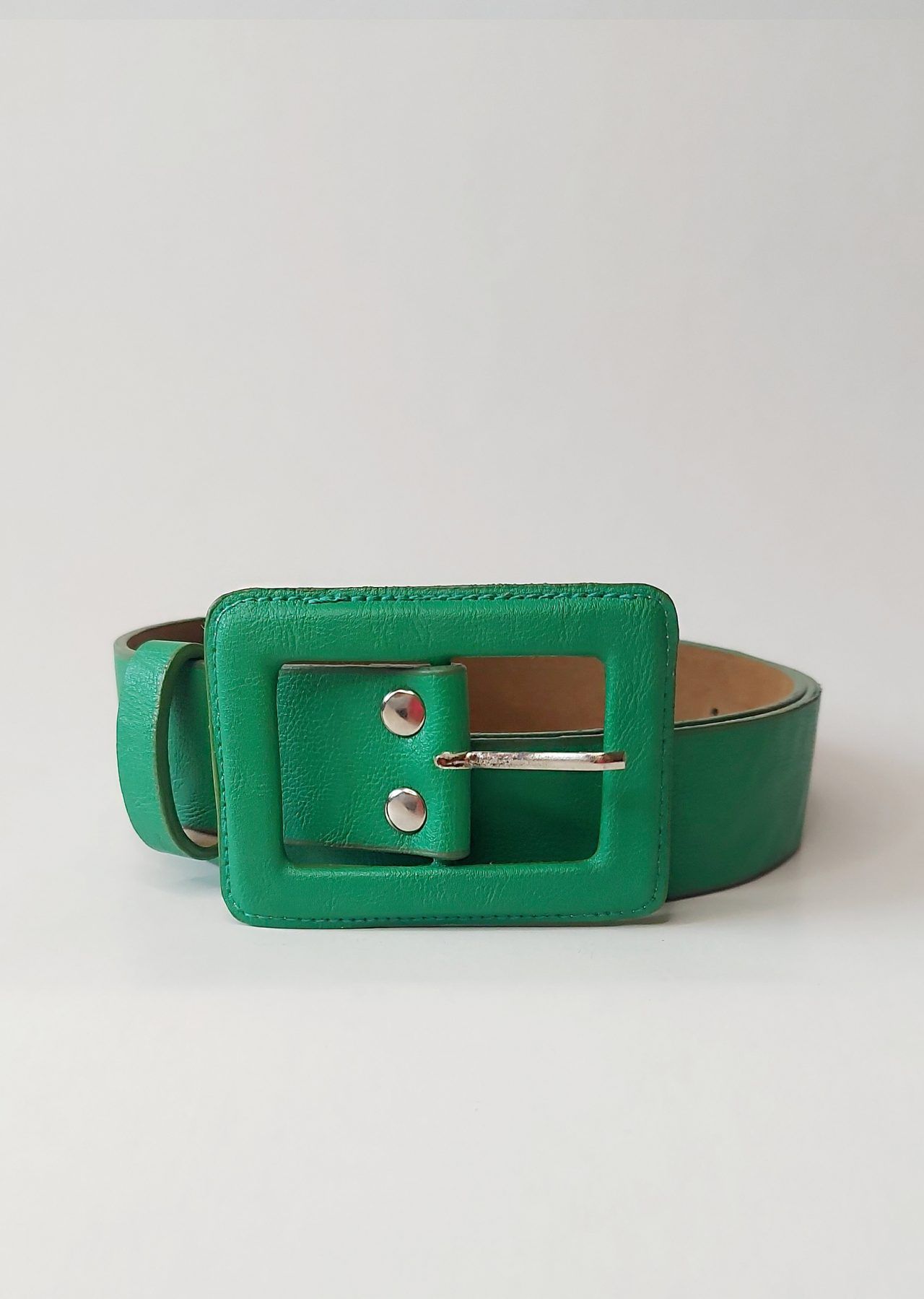 correa ancha Moda verde loro