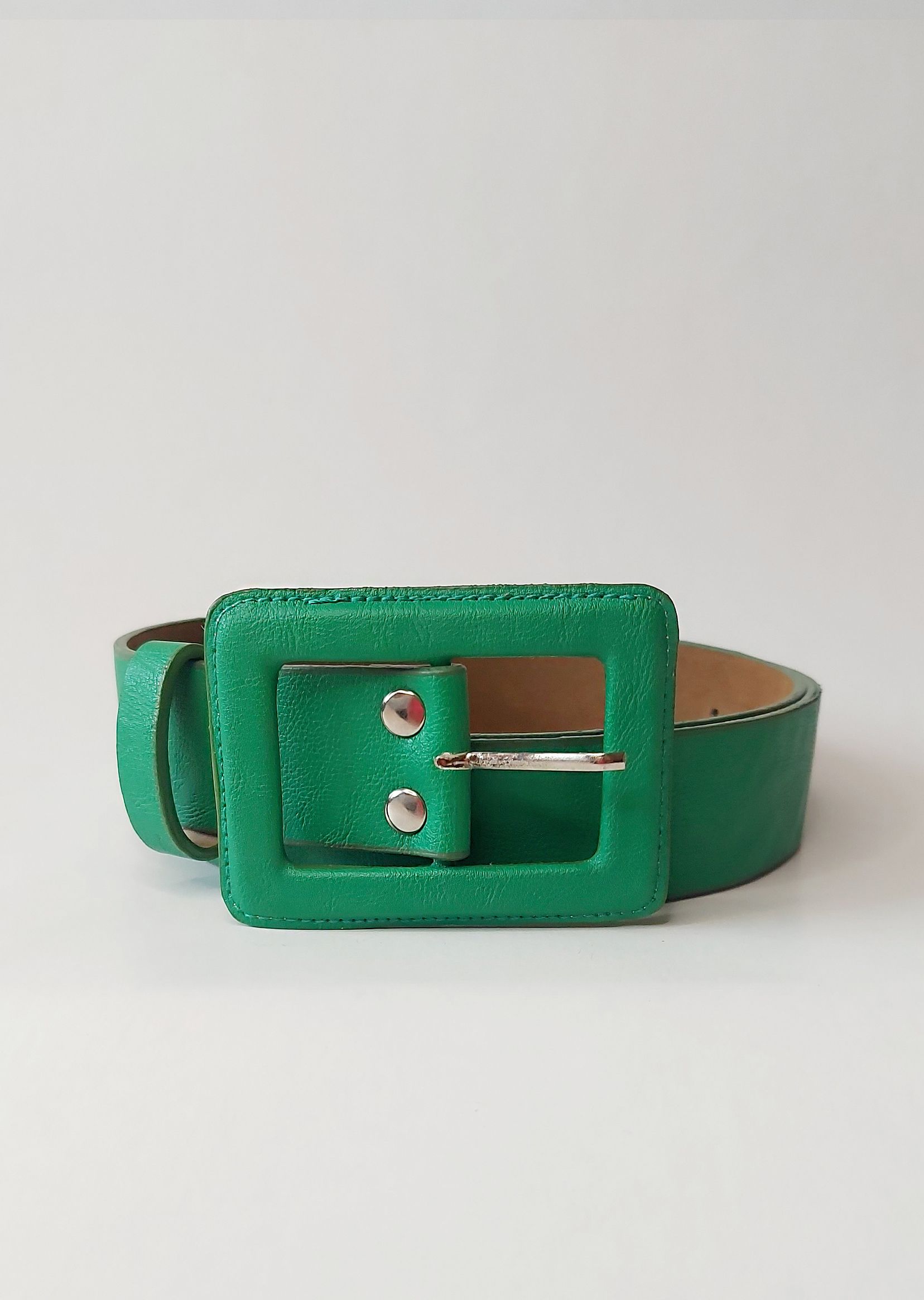 correa ancha Moda verde loro