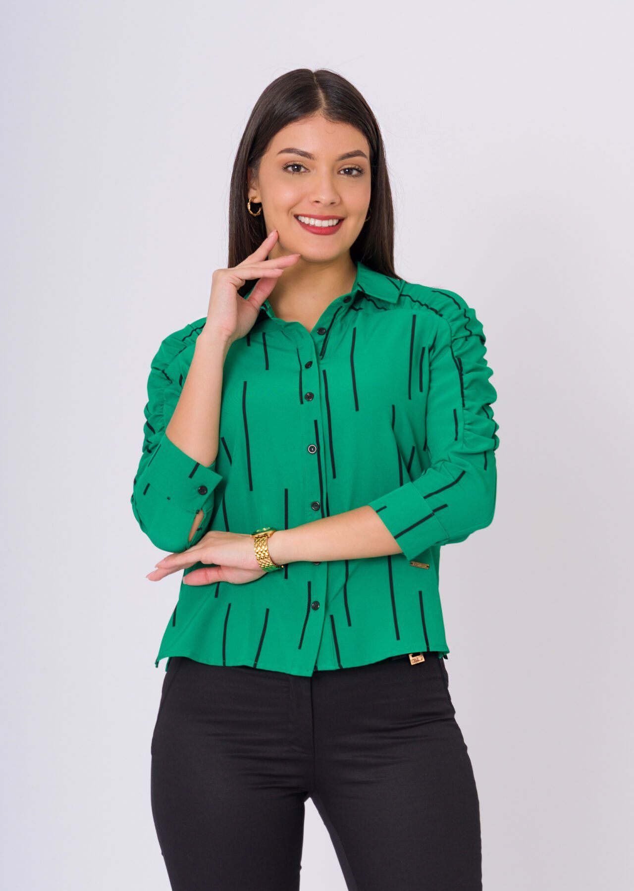 blusa abby verde 1