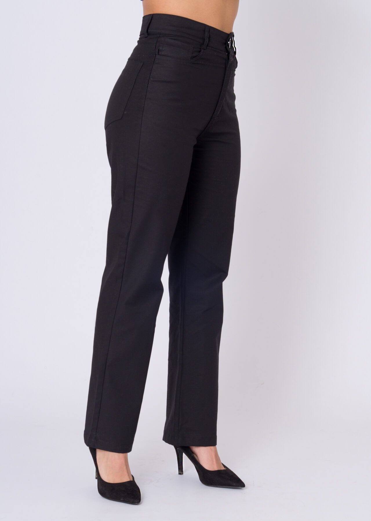 pantalon wide leg negro 2